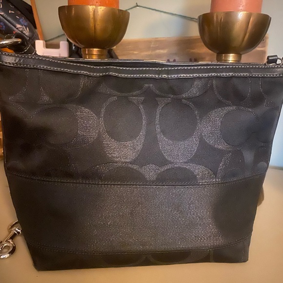 Signature Coach Lurex with studded leather strap and trim. - Picture 2 of 9